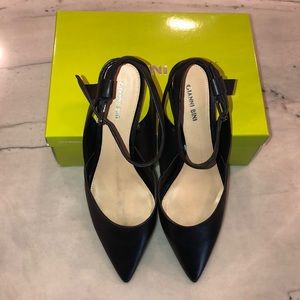 Gianni Bini Black Rizbee Heel, Size 11M